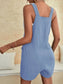 Full Size Scoop Neck Romper with Pockets nicholesgifts