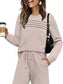 Full Size Long Sleeve Round Neck Top and Pants Set Plus Size nicholesgifts