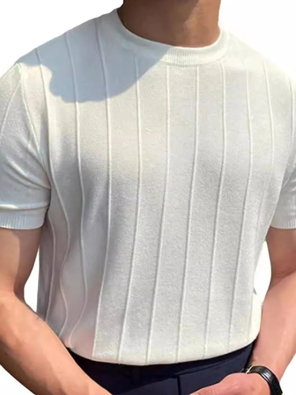 Men's Full Size Round Neck Short Sleeve T-Shirt Plus Size NicholesGifts