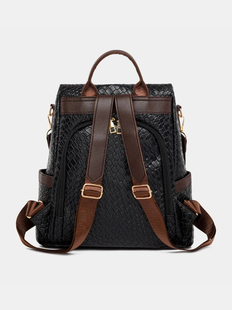 PU Leather Backpack Bag nicholesgifts