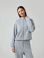 Millennia Zip Up Dropped Shouder Active Hooded nicholesgifts
