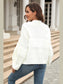 Angel Wings Fringe Trim Open Front Cardigan nicholesgifts