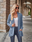 Women Open Front Cardigan with Pockets nicholesgifts