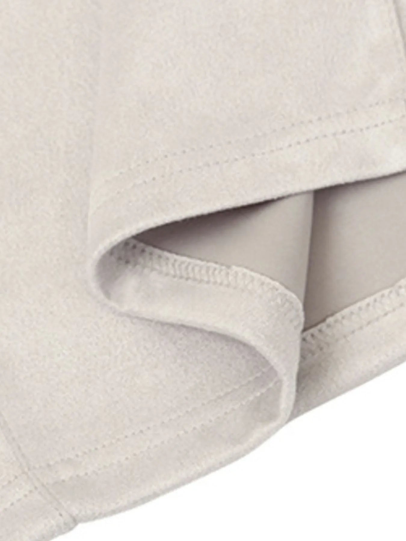 Men's Oversized Diagonal Zip Short Sleeve T-Shirt Trendsi
