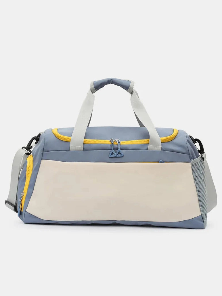 Oxford Cloth Multi Pockets Adjustable Strap Travel Bag Trendsi