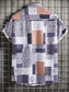 Men's Plus Size Printed Short Sleeve Casual Shirt nicholesgifts