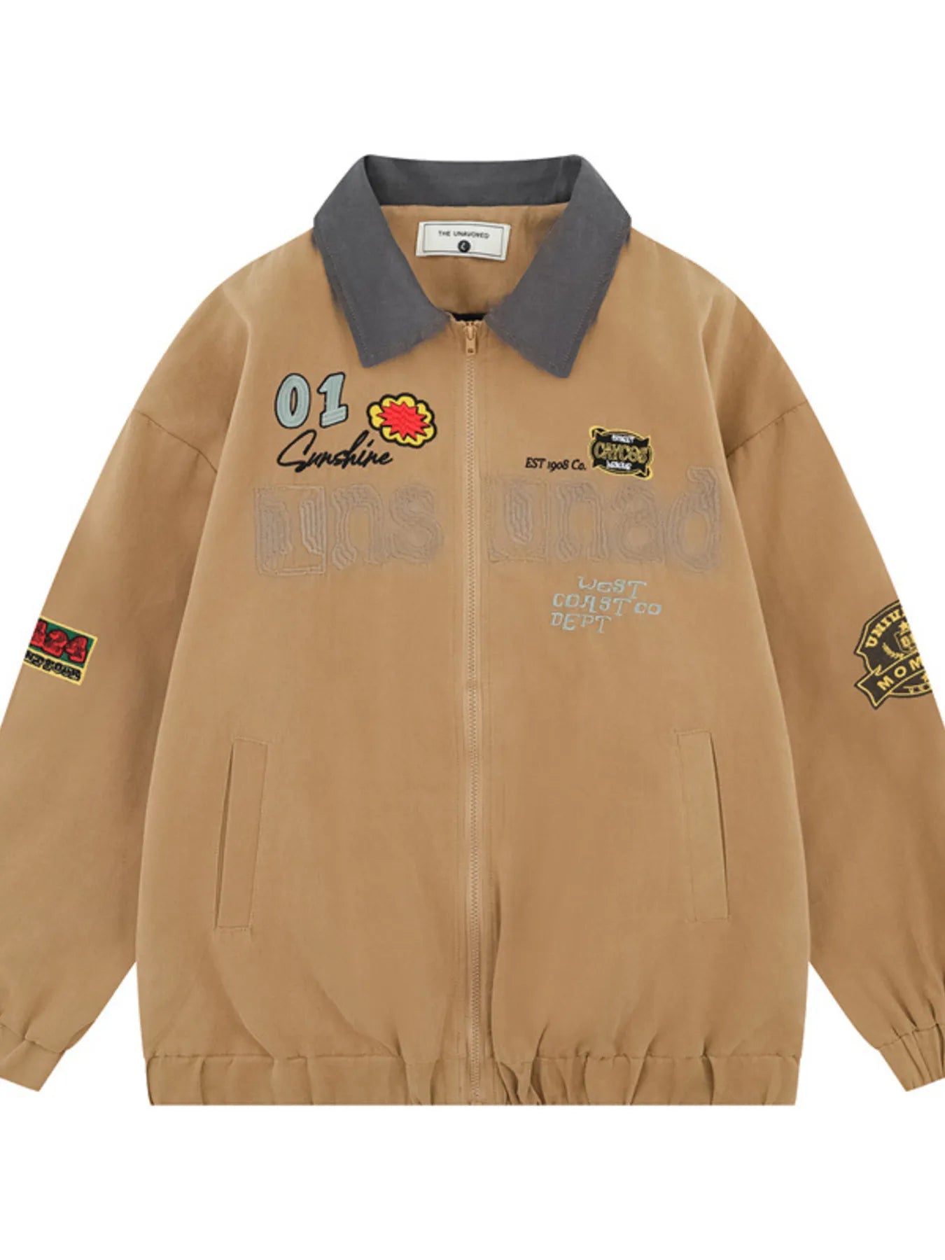 Men's Zip Up Long Sleeve Jacket NicholesGifts