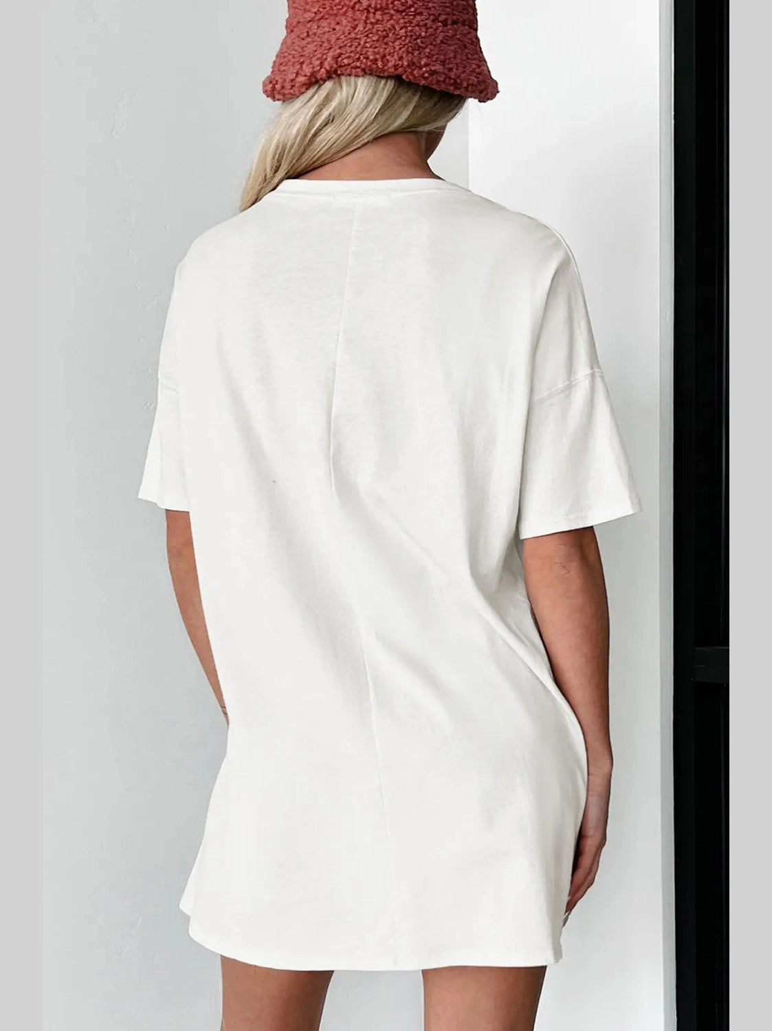 Lucky Clover Round Neck Short Sleeve T-Shirt nicholesgifts