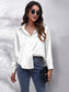 Collared Neck Buttoned Long Sleeve Shirt nicholesgifts