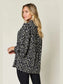 Double Take Full Size Leopard Long Sleeve Blouse nicholesgifts