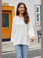 Women Round Neck Long Sleeve Sweater nicholesgifts