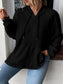Full Size Drawstring Long Sleeve Hoodie Trendsi