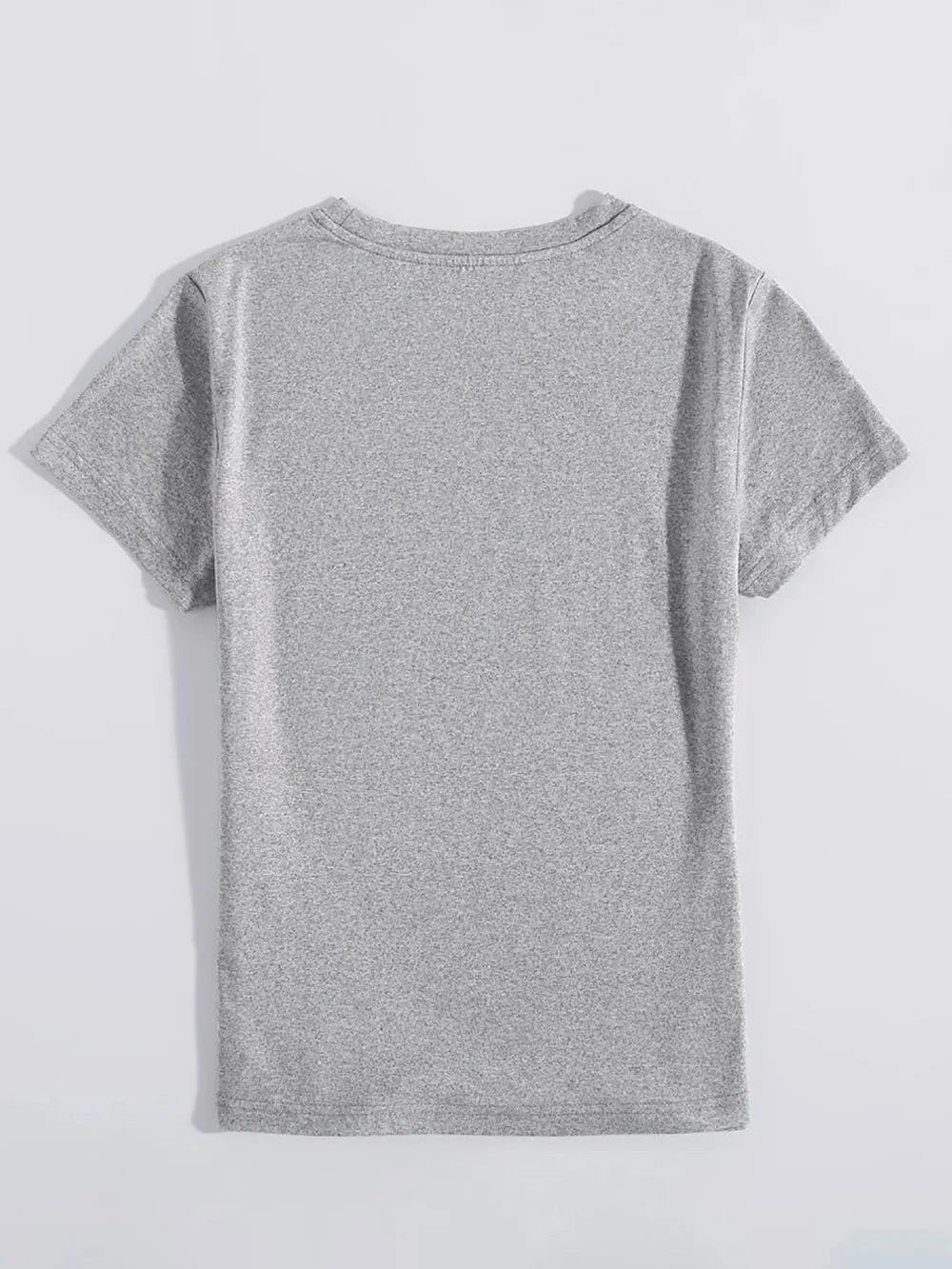Lucky Clover Round Neck Short Sleeve T-Shirt nicholesgifts
