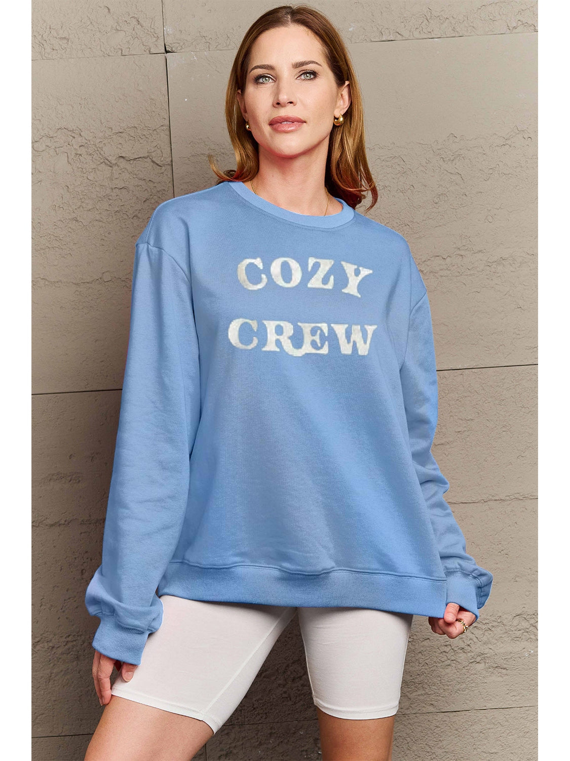 Simply Love Full Size COZY GREW Graphic Sweatshirt nicholesgifts