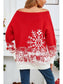 Off-Shoulder Long Sleeve Sweater nicholesgifts