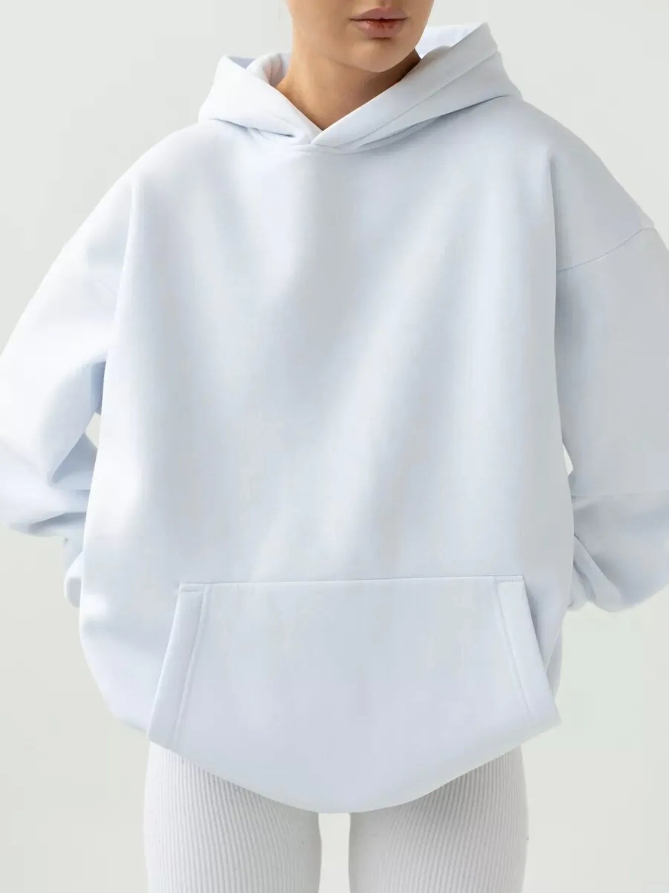 Kangaroo Pocket Long Sleeve Hoodie