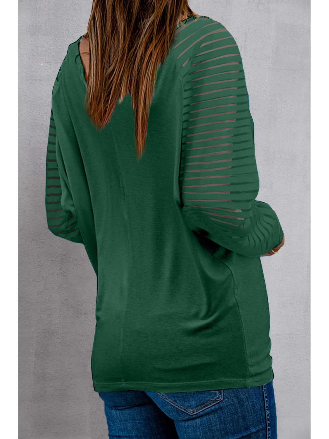 LUCKY V-Neck Raglan Sleeve Blouse nicholesgifts