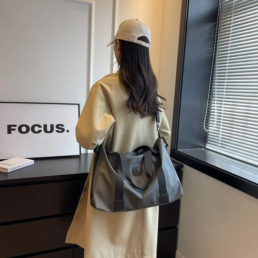 Oxford Cloth Travel Handbag Trendsi