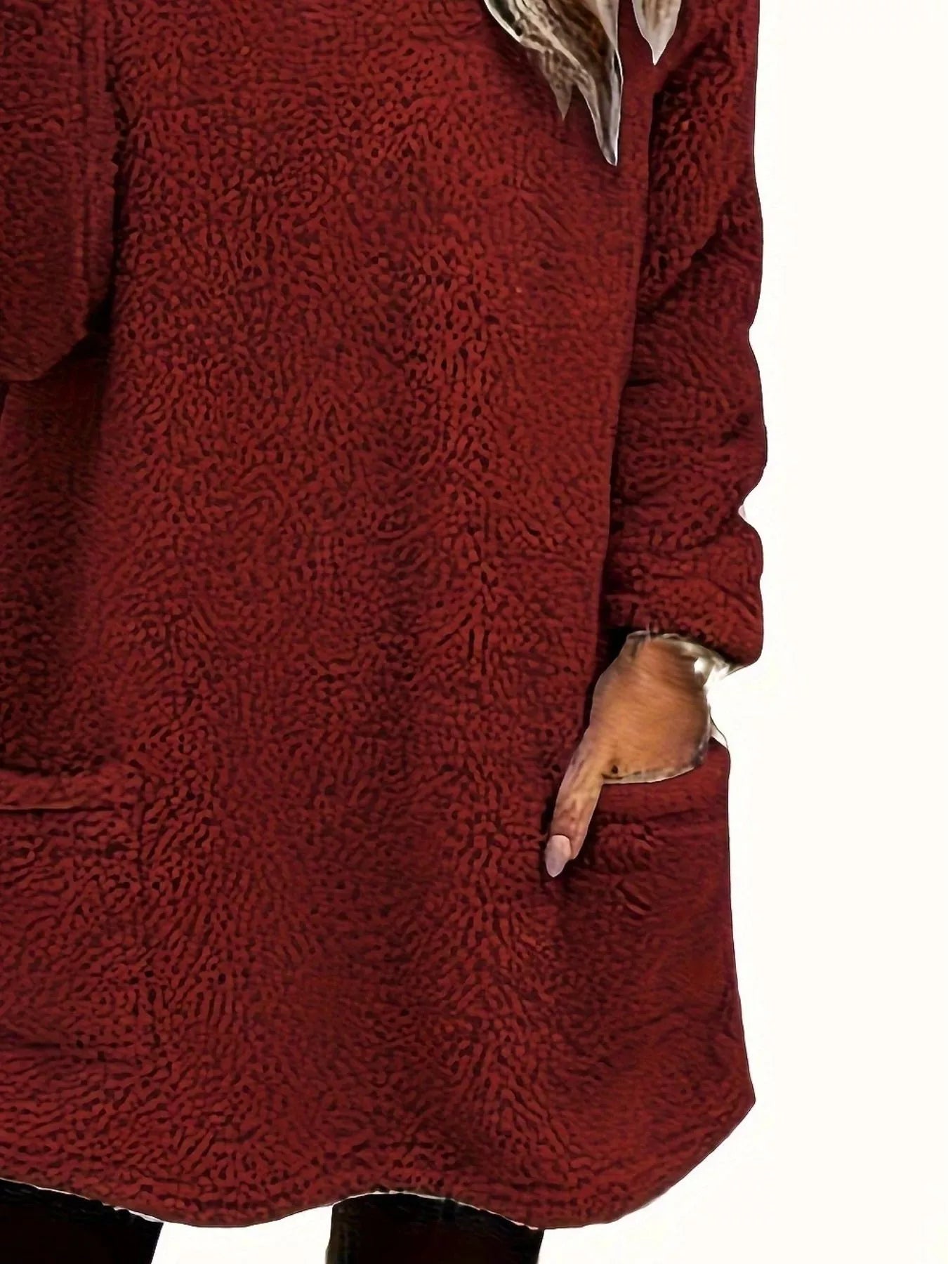 Fleece Long Sleeve Sweatshirt nicholesgifts