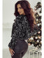 Sequin Open Front Long Sleeve Jacket nicholesgifts