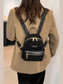 Suede Adjustable Strap Backpack Bag nicholesgifts