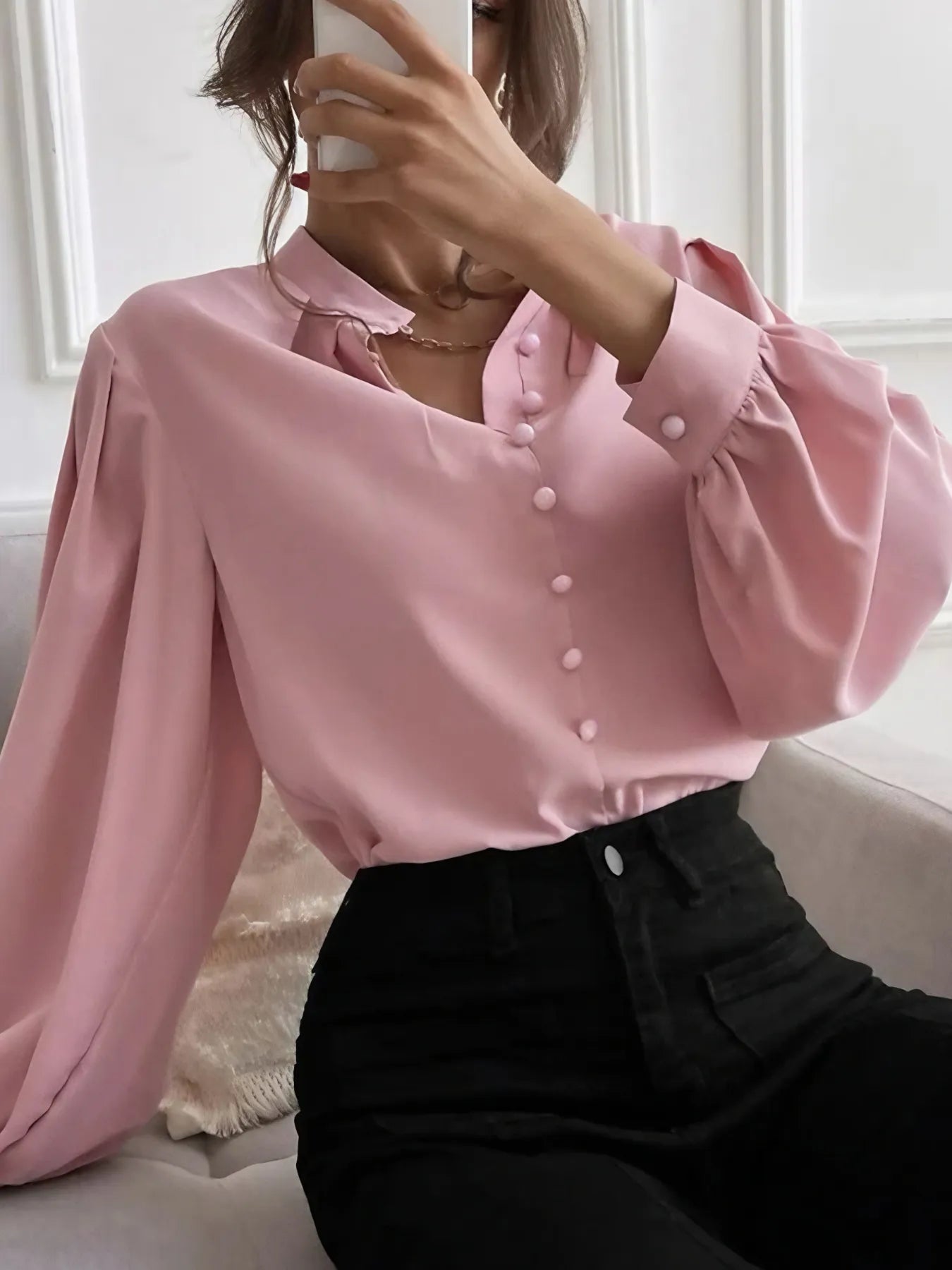 Button Up Long Sleeve Shirt