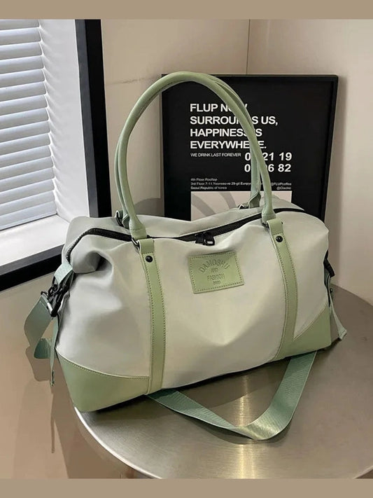 Detachable Crossbody Strap Polyester Travel Bag nicholesgifts