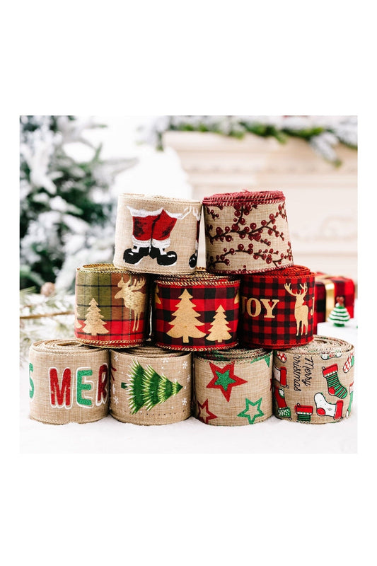 Christmas Polyester Ribbon NicholesGifts
