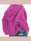 Hooded Dropped Shoulder Denim Jacket nicholesgifts