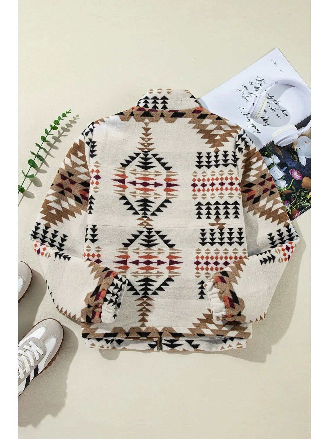 Zip Up Mock Neck Jacket NicholesGifts