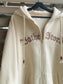 Men's Plus Size Letter Zip Up Drawstring Hoodie nicholesgifts