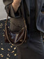 Leather Chain Shoulder Bag nicholesgifts