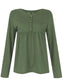 Half Button Long Sleeve T-Shirt nicholesgifts