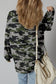 Camouflage Long Sleeve Sweatshirt with Relaxed Fit nicholesgifts