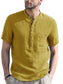 Men's Button Detail Short Sleeve Polo nicholesgifts