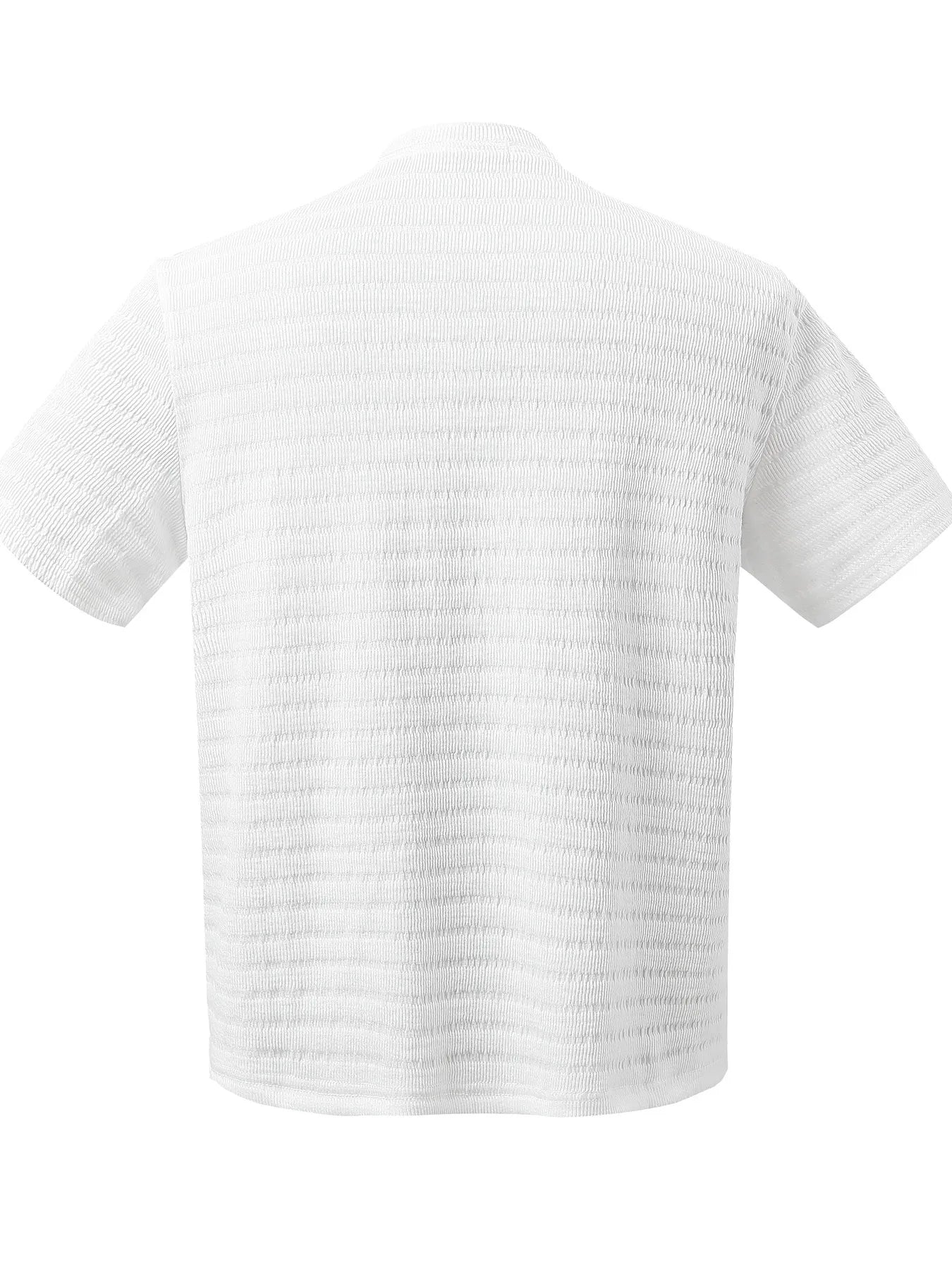 Men's Basic style Round Neck Solid T-Shirt Trendsi
