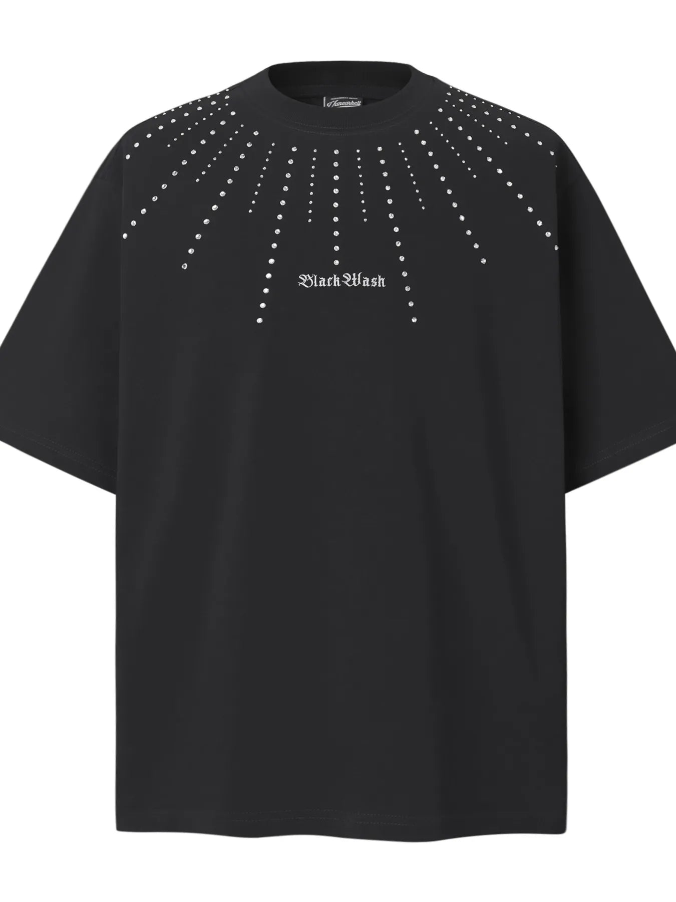 Men's Embellished Oversized Short Sleeve T-Shirt Trendsi