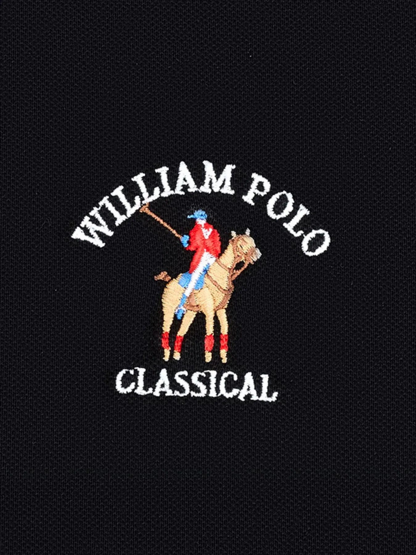 Men's Plus Size Striped Collared Short Sleeve Embroidered Polo NicholesGifts