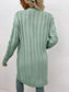 Women Cable-Knit Button Down Cardigan with Pockets nicholesgifts
