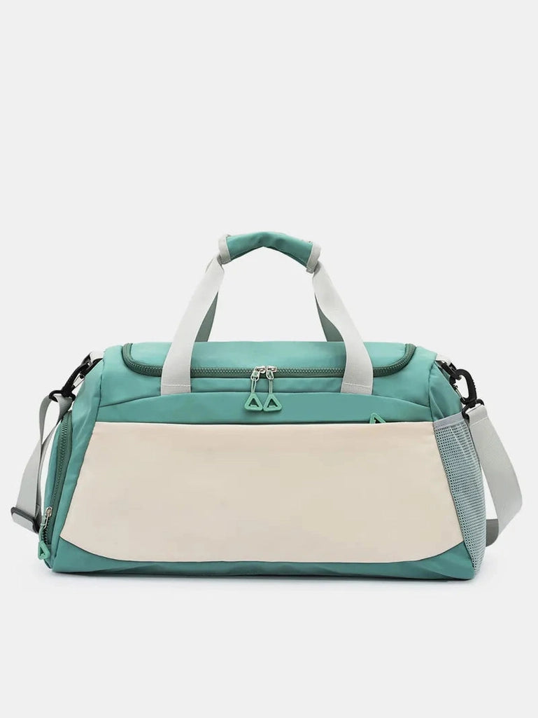 Oxford Cloth Multi Pockets Adjustable Strap Travel Bag Trendsi