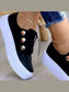 Women Round Toe Platform Sneakers nicholesgifts