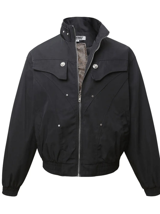 Men's Zip Up Long Sleeve Jacket Trendsi