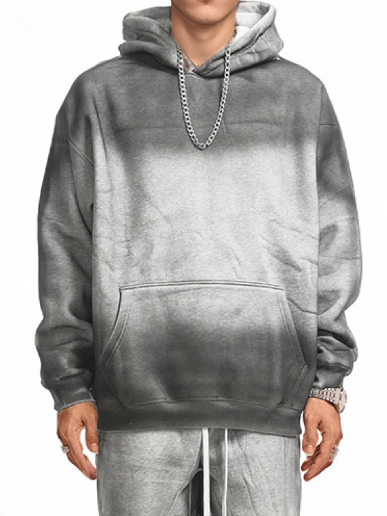 Men's Kangaroo Pocket Long Sleeve Hoodie NicholesGifts