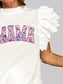 MAMA Mock Neck Cap Sleeve Blouse nicholesgifts