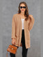 Angel Wings Pocketed Open Front Long Sleeve Cardigan nicholesgifts