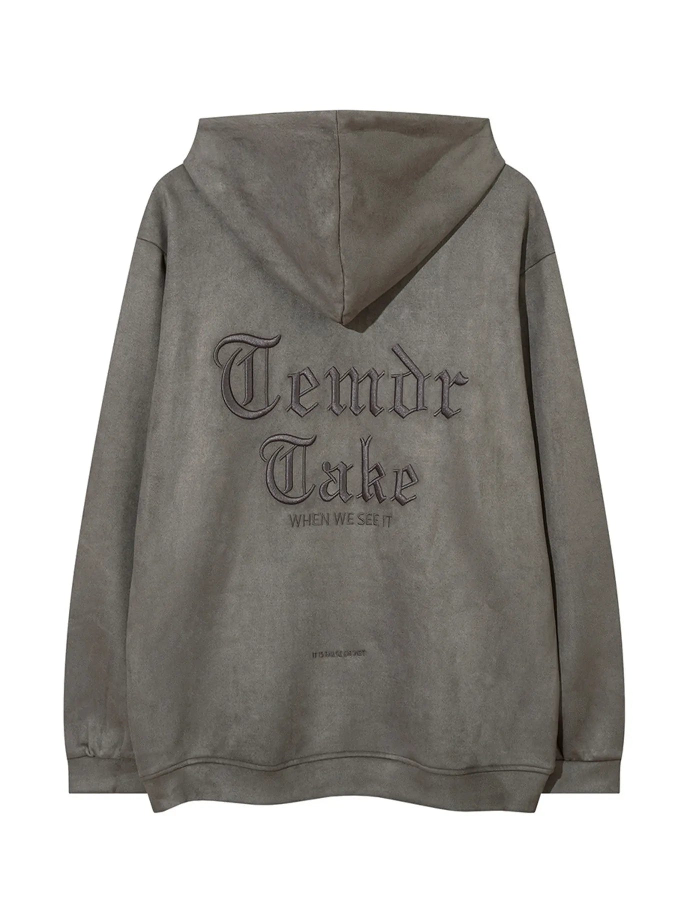 Men's Embroidered Drawstring Long Sleeve Hoodie NicholesGifts