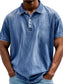 Men's Full Size Collared Neck Short Sleeve Polo Plus Size nicholesgifts