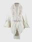 Women Open Front Fringe Hem Poncho nicholesgifts