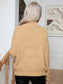 Turtleneck Cable-Knit Long Sleeve Sweater nicholesgifts