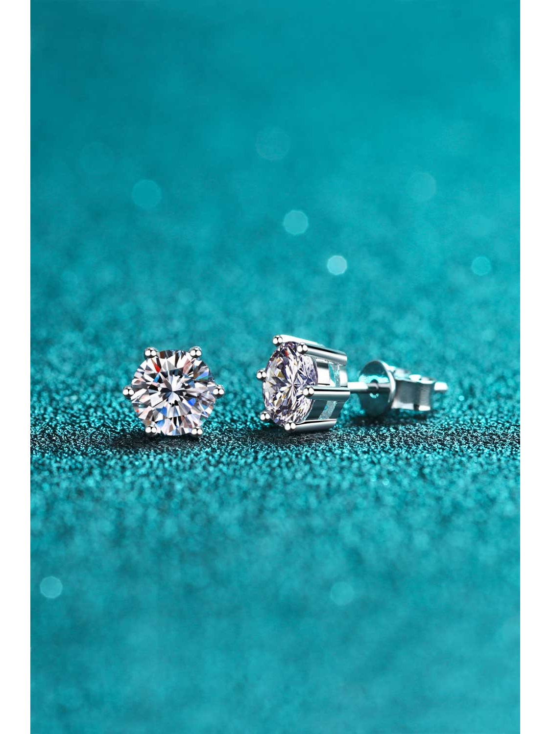 Endless Cheer Moissanite Stud Earrings nicholesgifts